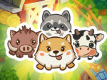 Puzzle de agrement de tip animal adorabil